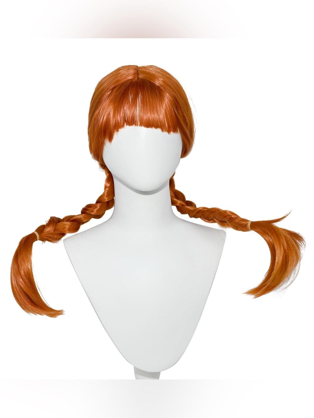 Fiona Shrek Braided Synthetic Wig Adult Size Red Halloween Cosplay Dress